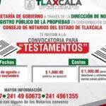 El registro de testamentos en Tlaxcala: requisitos y trámites