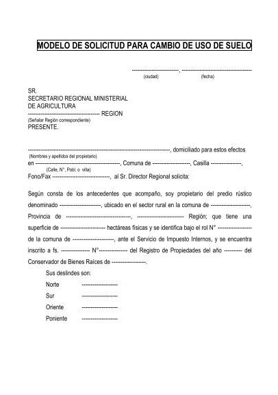 autorizacion de uso de suelo agricola en semagro proceso de solicitud