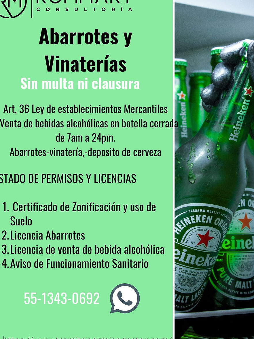 como obtener un permiso para vender alcohol en