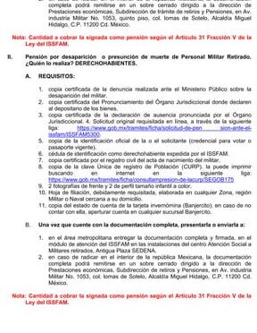 documentos para solicitar pension en mexico guia completa