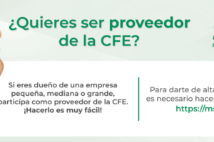 Pasos para obtener tarjeta de proveedores de la CFE en México