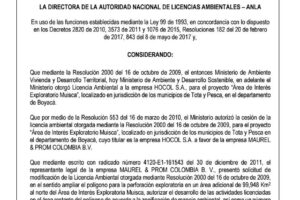 Solicitud de permiso de exploración de petróleo en áreas protegidas