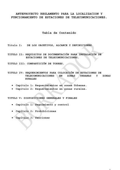 tramites para obtener permiso de instalacion de antena de telecomunicaciones