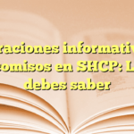 Declaraciones informativas de fideicomisos en SHCP: Lo que debes saber
