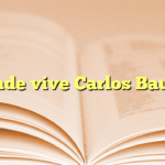 ¿Dónde vive Carlos Baute?