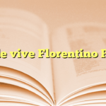 ¿Dónde vive Florentino Pérez?