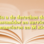 Guía de derechos del consumidor en servicios financieros en México