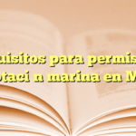 Requisitos para permiso de explotación marina en México
