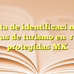 Tarjeta de identificación para guías de turismo en áreas protegidas MX