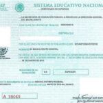 Certificado de Secundaria CDMX