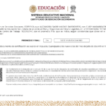 Certificado de Secundaria Guanajuato