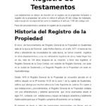 El papel del registro de testamentos en Tehuacán de Zaragoza