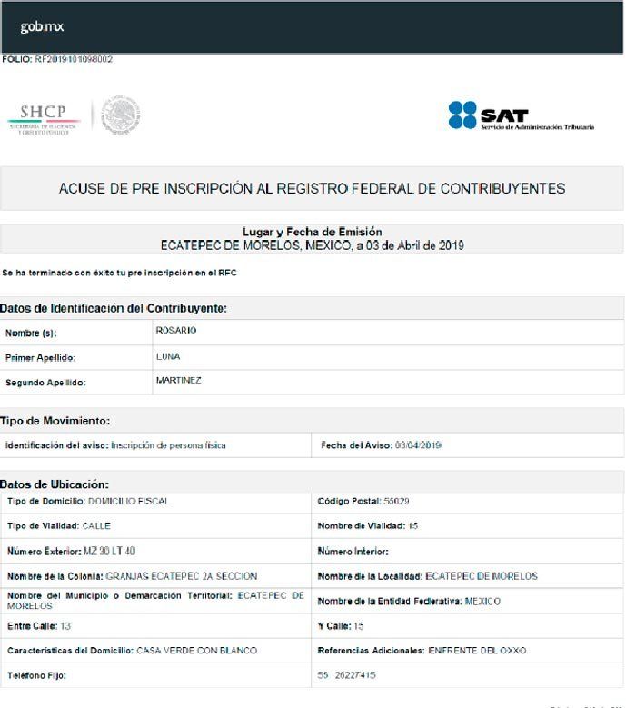 Inscripción De Rfc En Tlalnepantla Requisitos Y Pasos A Seguir Trámites 2023 8567