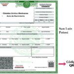 Obtención de actas de nacimiento en San Luis Potosí: Procedimiento detallado