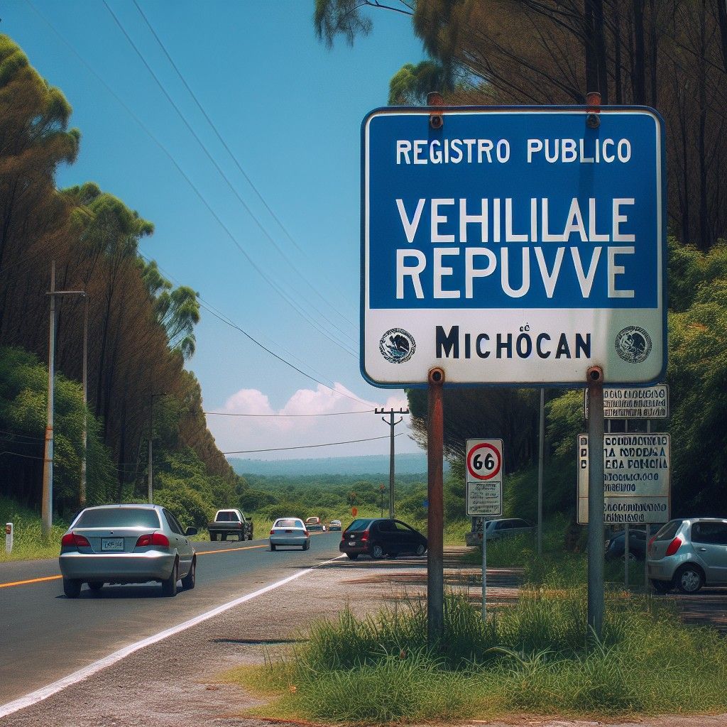 Registro Publico Vehicular REPUVE Michoacan